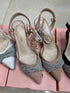 Luxury Style Rhinestone Pointed Toe Stiletto
